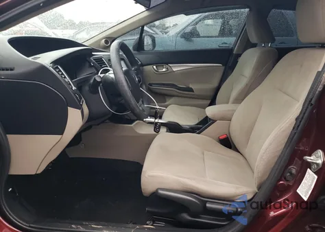 2013 Honda Civic Ex из США, поврежденный, VIN 19XFB2F89DE274842